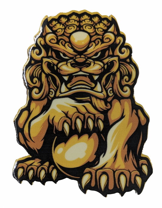 LION - LEAO PRETO STICKER