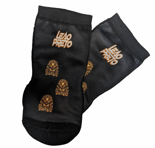 LION LEAO PRETO SOCKS