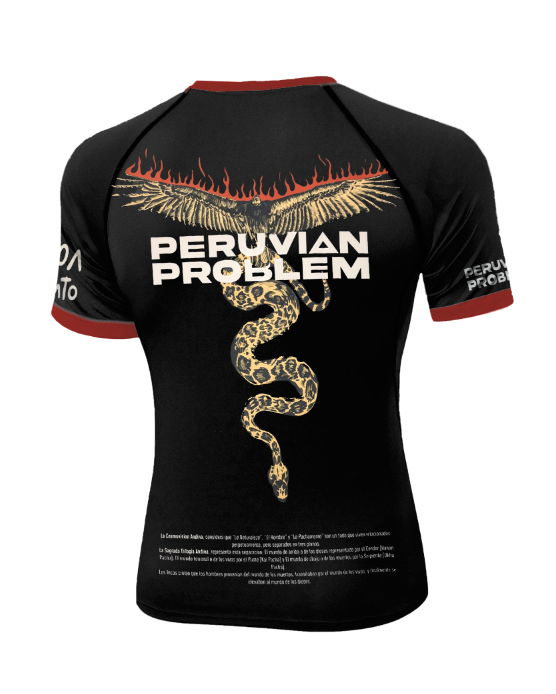 TRILOGY PERUVIAN PROBLEM SHORT SLEEVE RASH GUARD