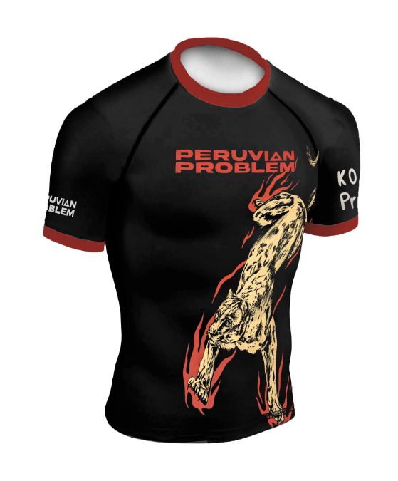 TRILOGY PERUVIAN PROBLEM SHORT SLEEVE RASH GUARD